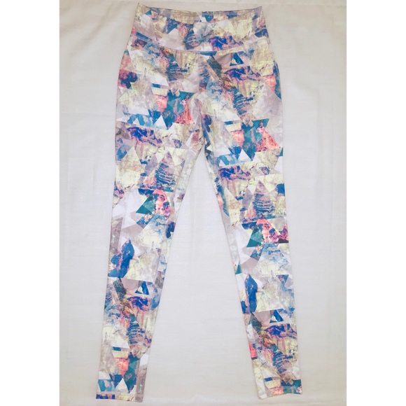 Mossimo Colorful Abstract Athletic Tights - Picture 3 of 5